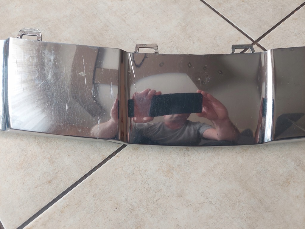 Хром - спойлер - перед - mercedes gle w292 - amg Доставка