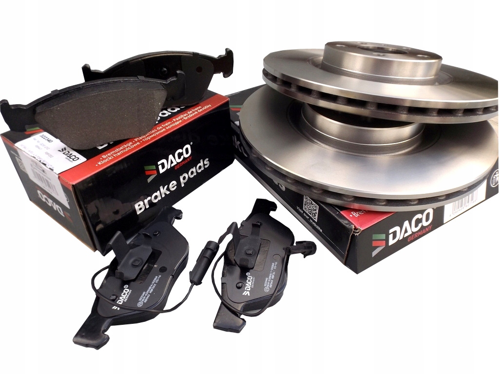 фото №1, Тормозные диски + тормозные колодки перед do alfa romeo 147 156 284mm