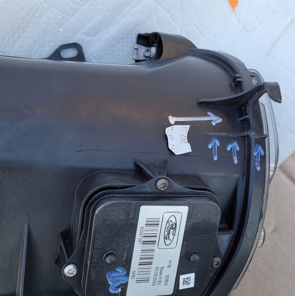 фото №7, Ford s-max galaxy 15-22 full led лампа ліва