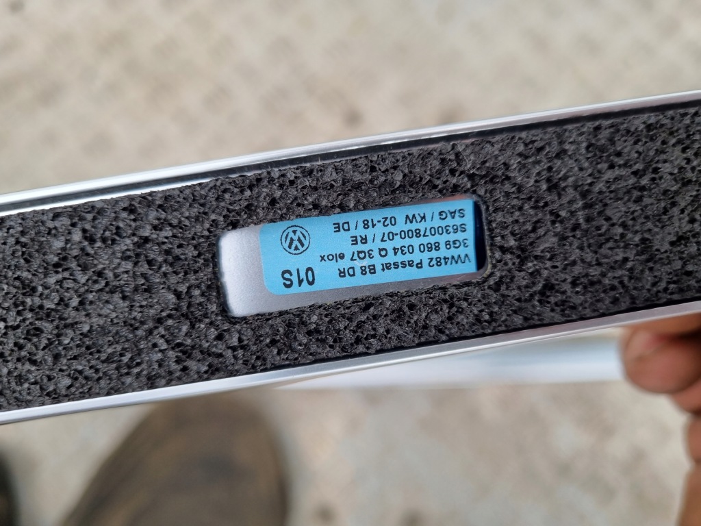 фото №6, Vw passat b8 рейлинги кровельные 3g9860033q 3g0860034q