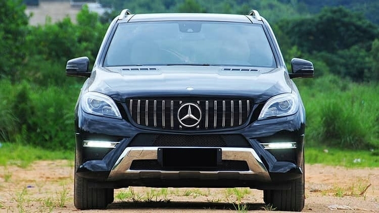 фото №6, Решётка радиатора решётка радиатора panamericana mercedes ml w166 12-14