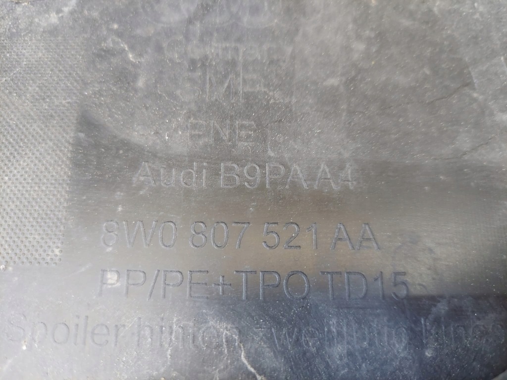 фото №8, Audi a4 b9 lift бампер задняя 8w9807511 s оригинал