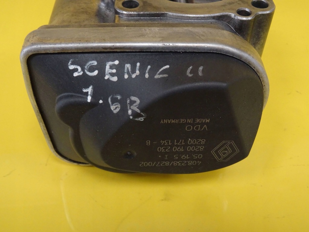 фото №6, Дросельна заслінка renault scenic ii-grand 1.6 бензин 8200190230 nr290