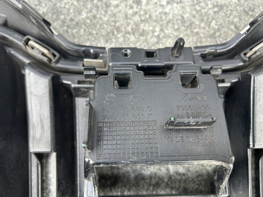 фото №8, Решітка радіатора решітка радіатора skoda superb 3 iii 3v lift 2019-2024r 3v0853653g 3v0853653k