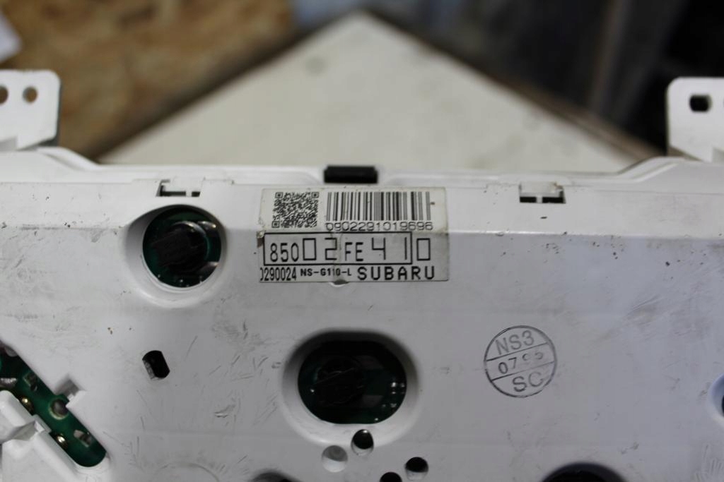 фото №9, Счетчик obrotomierz приборы subaru impreza ii gd 2007r 2.0r eu 85002fe410