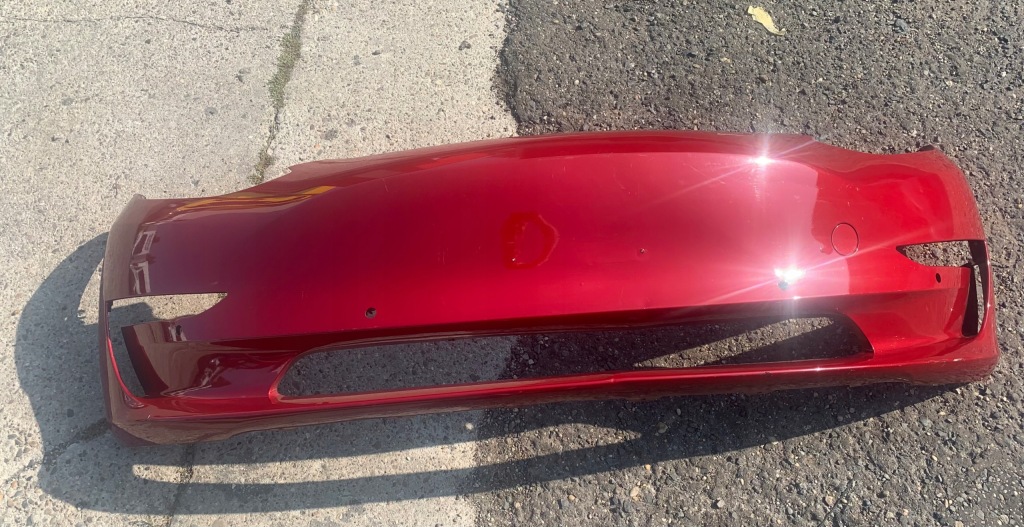 Купить Бампер передний перед tesla model 3 2017-2022