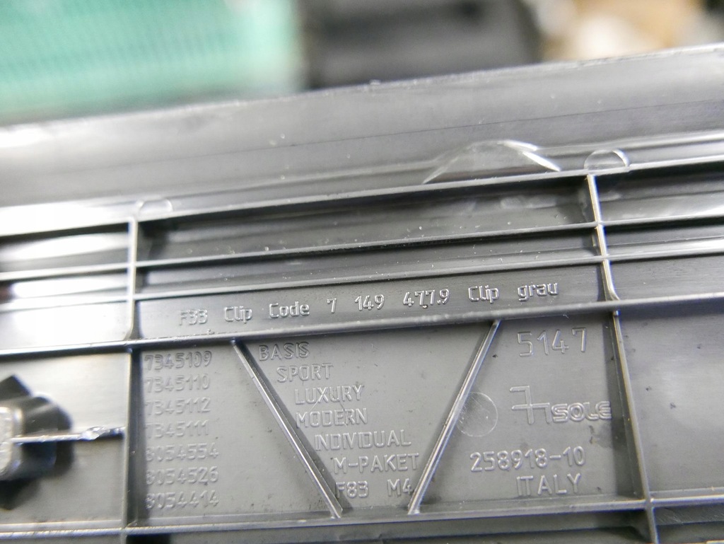 фото №5, Bmw f33 молдинг порог порог правая mpakiet 7345109