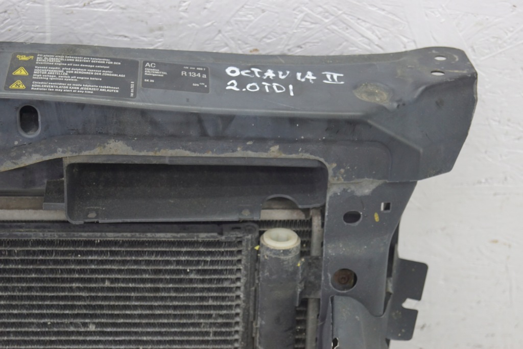 фото №6, Pas передній радіатор skoda octavia ii 2.0 tdi