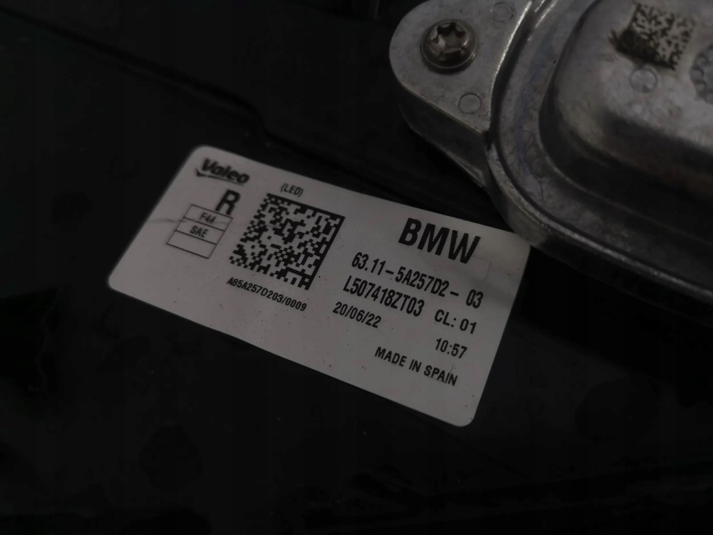 фото №8, Bmw 2 f44 лампа правий перед black модулі do neg.o