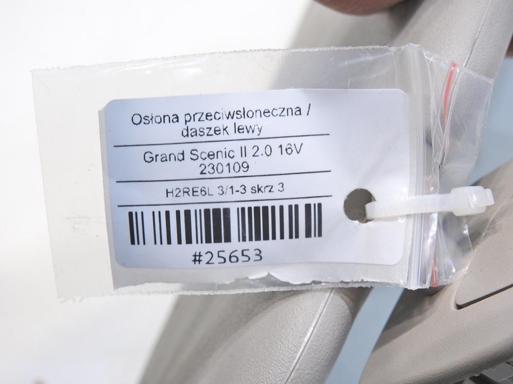 фото №7, Козирок захист ліва renault scenic ii