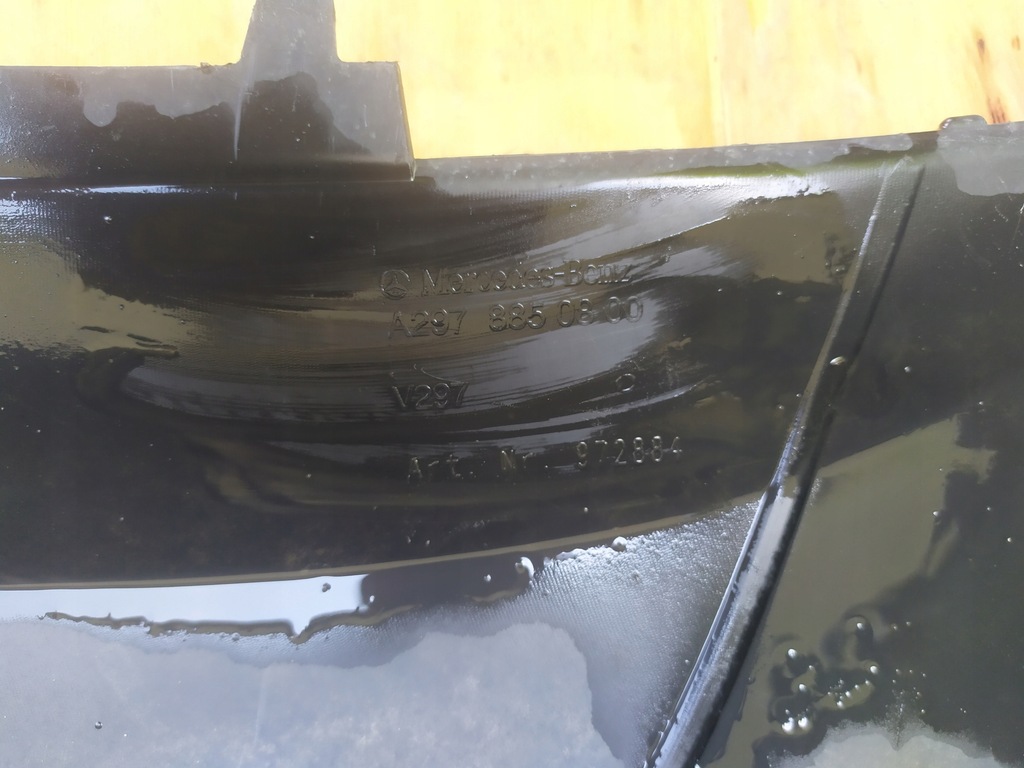 фото №6, Mercedes eqs v297 w297 бампер задня задній + дифузор usa