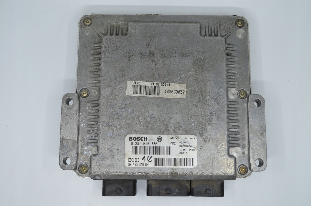фото №1, Бортовой компьютер citroen c5 2.2 hdi 9645534980 0281010886