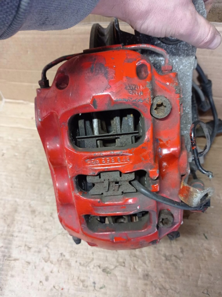 фото №10, Поворотний кулак диск супорт ступиця panamera 970 gts правий задня