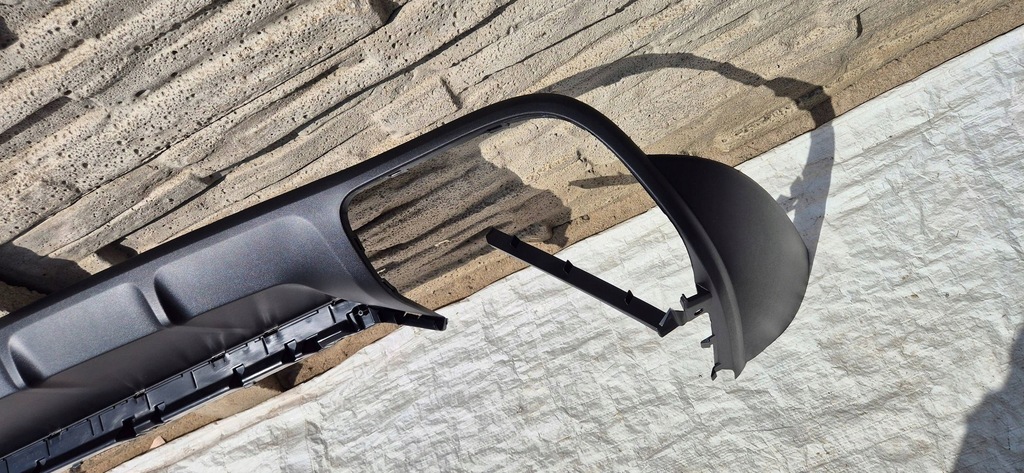 фото №12, Porsche cayenne 9y 17-23 спойлер dół бампера задняя новый org