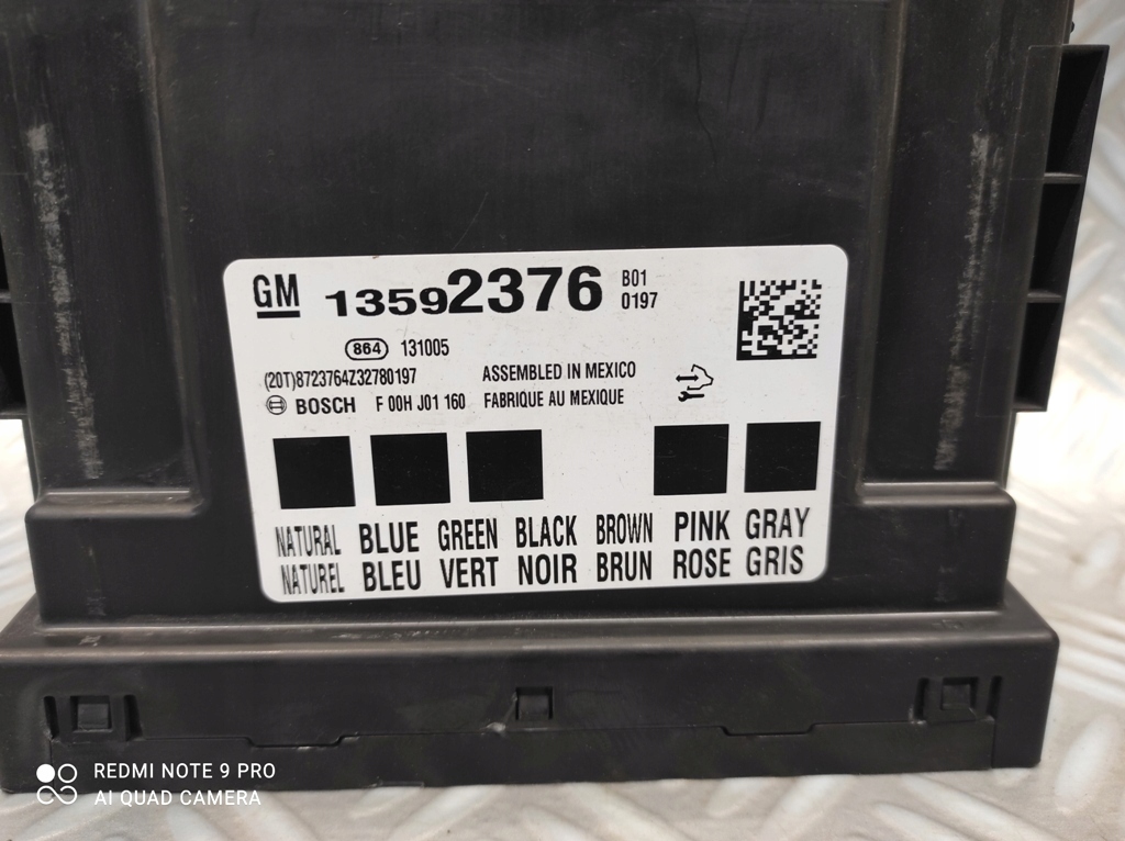 фото №4, Модуль блок керування комфорту opel insignia a lift