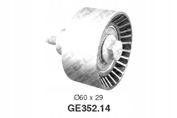 фото №2, Snr ролик направляющая ремень распределительного вала ford cougar, f