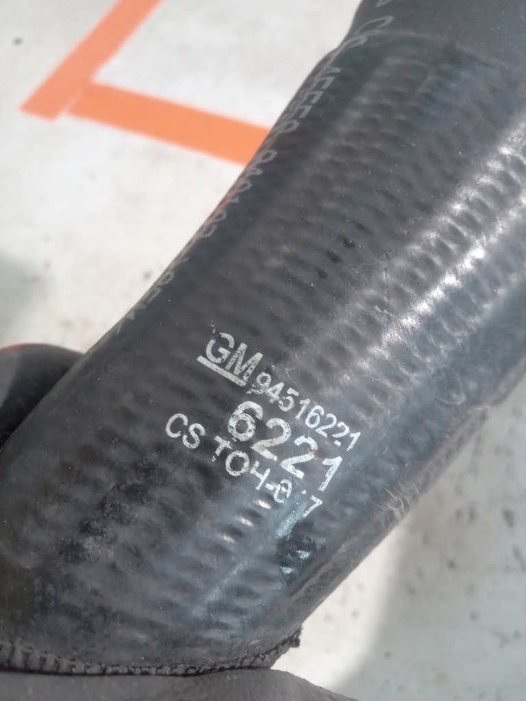 фото №2, Opel mokka x труба шланг інтеркулер 1.4 t