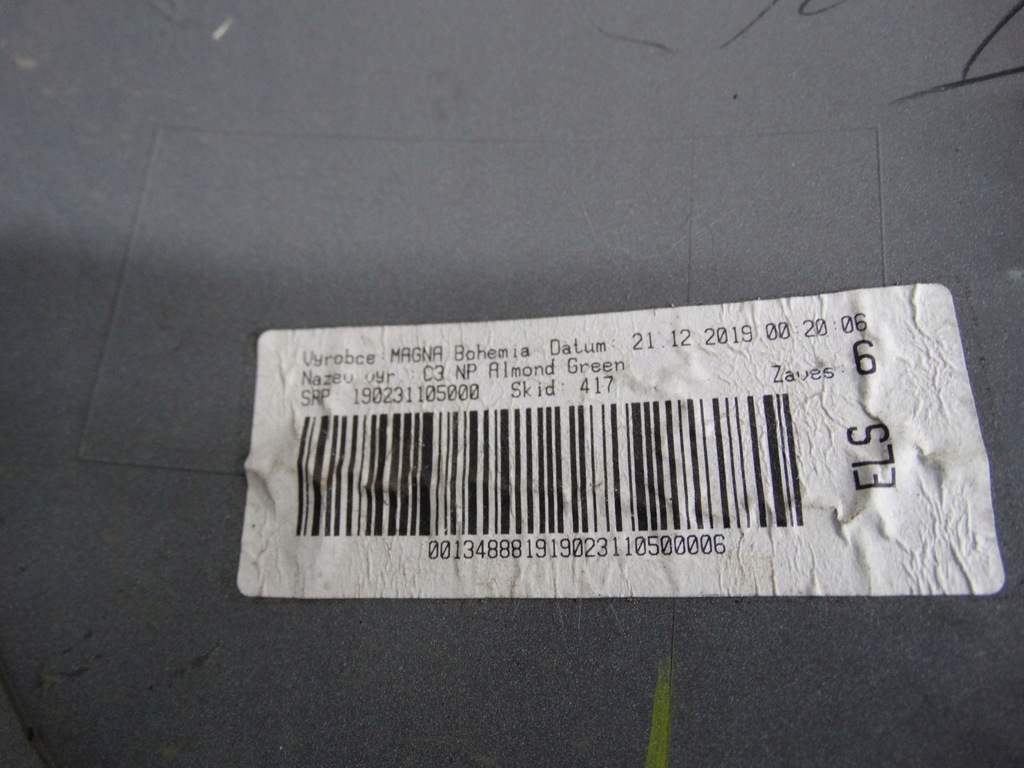 фото №15, Citroen c3 iii 16-20 бампер передній 9812061577 оригінальний