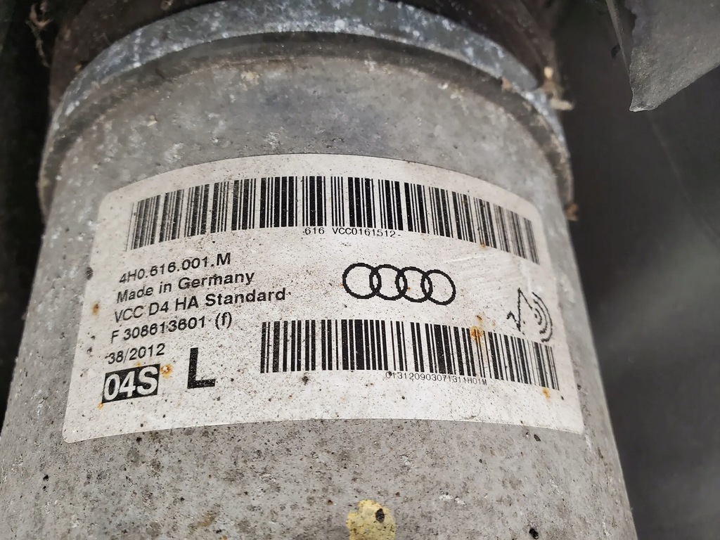 фото №7, Audi a8 s8 d4 4h 4h0616001m задня сторона ліва амортизатор