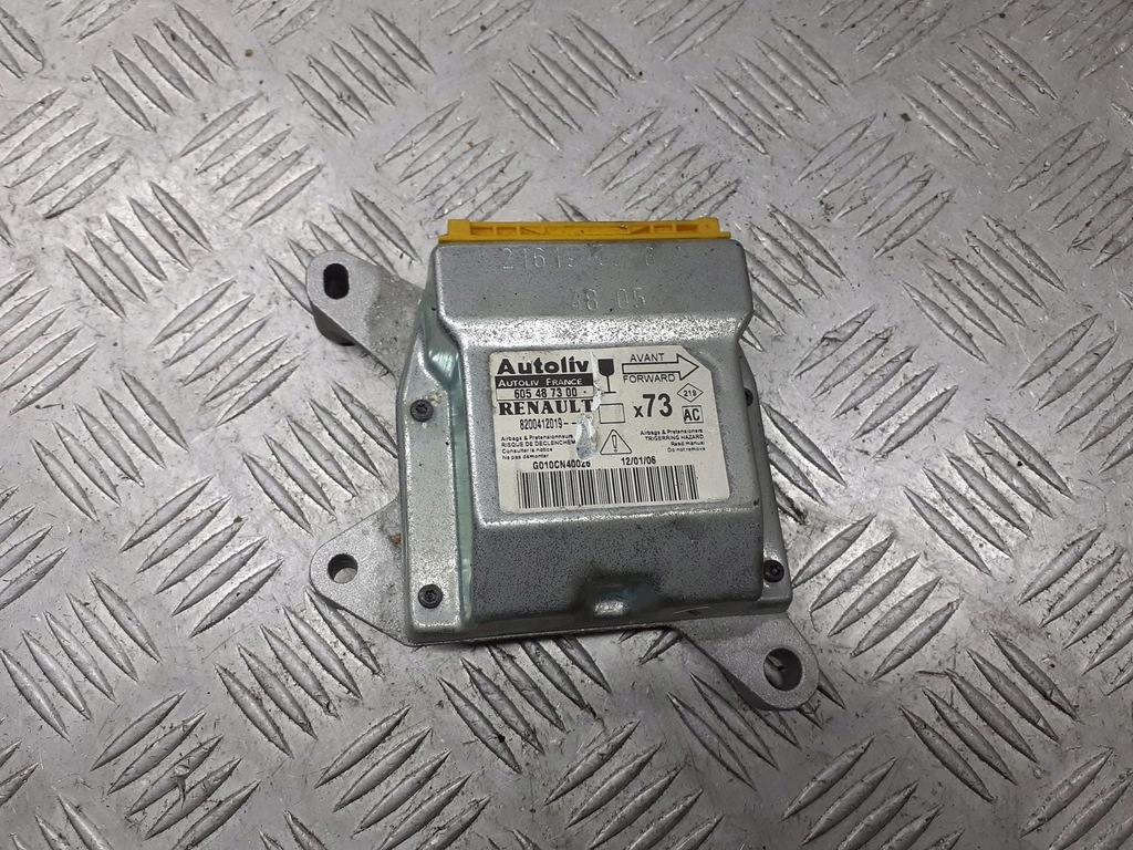 фото №1, Модуль подушка безопасности renault vel satis 8200412019