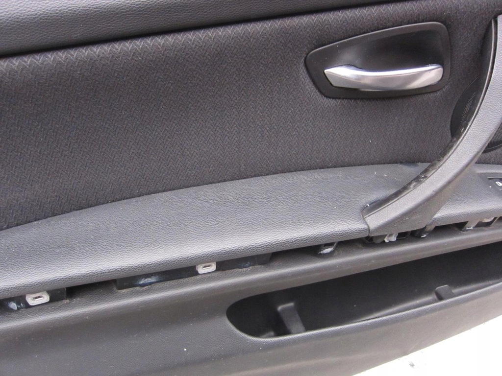 фото №13, Bmw 3 e90 2005-2011 сиденья заднее сиденье обшивки серые материал обивка комплект