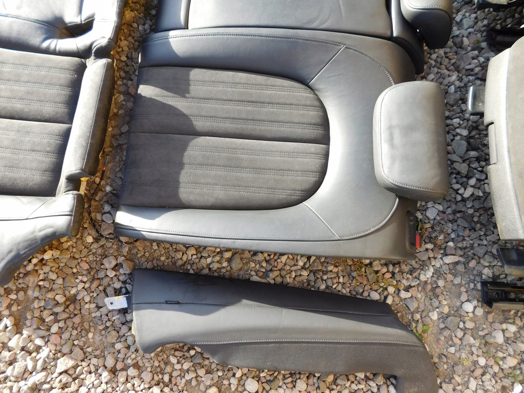 фото №5, Audi a6 c7 sedan сидіння заднє сидіння alcantara підігрів сидіння лівий права спинка