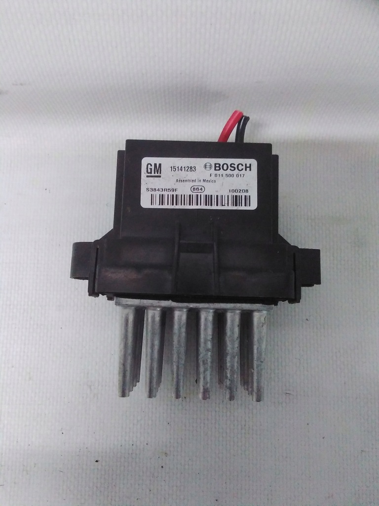 фото №1, 6604 insignia резистор резистор вентилятор 15141283