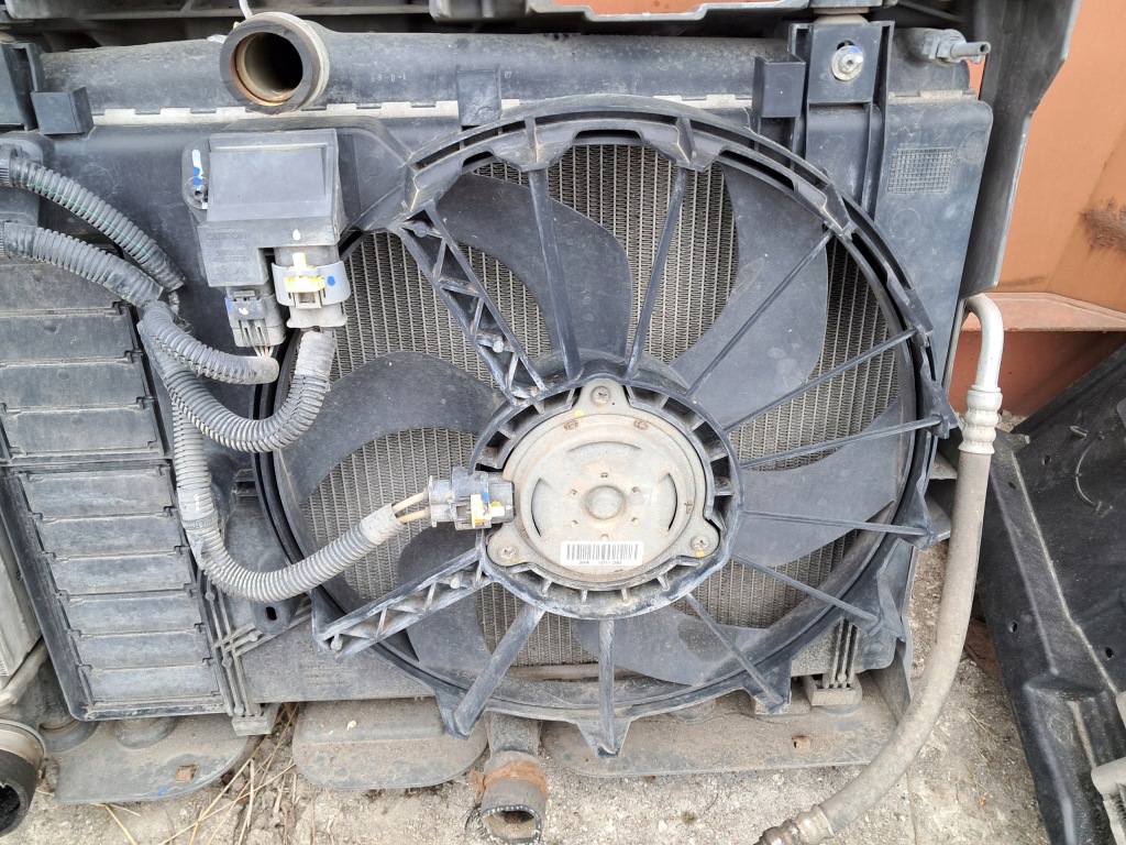 Citroen c5 3 x7 peugeot 508 2.0 hdi ремень передний радиатор вентилятор комплект Цена