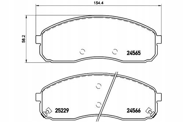 фото №4, Тормозные колодки тормозные brembo p30058
