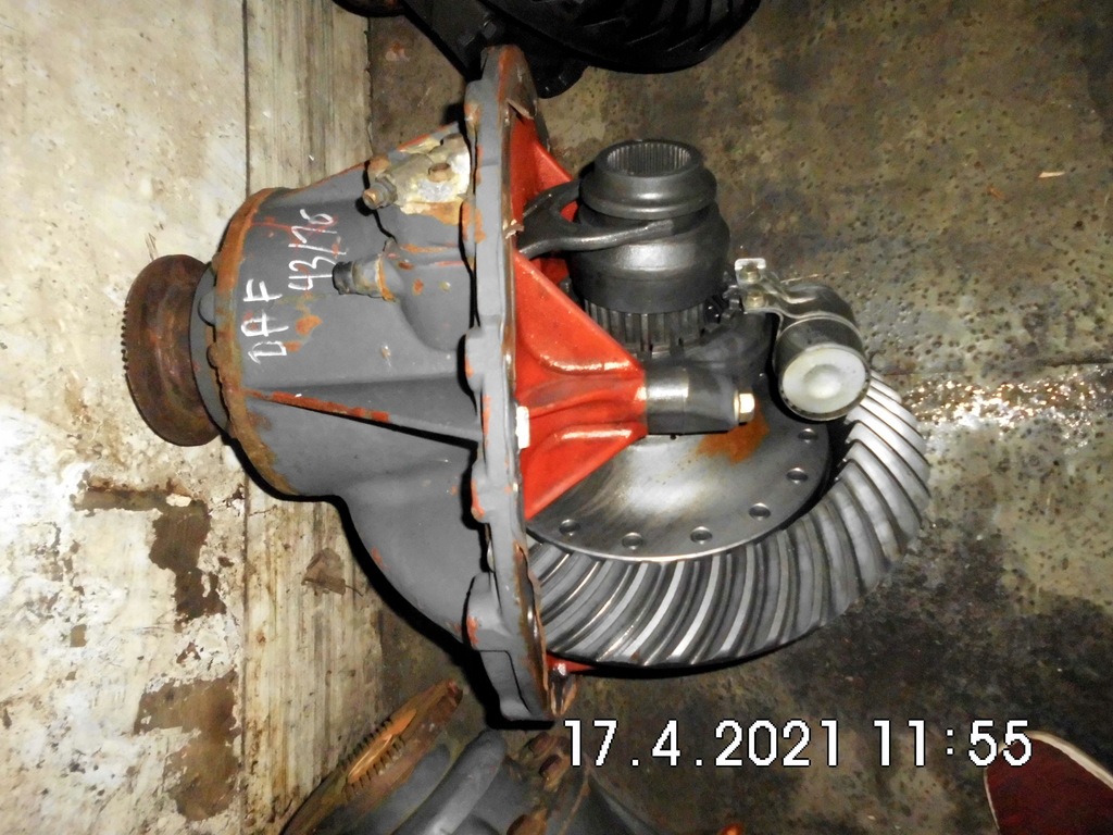 фото №1, Вкладыш мост 43:16 daf xf 2.69