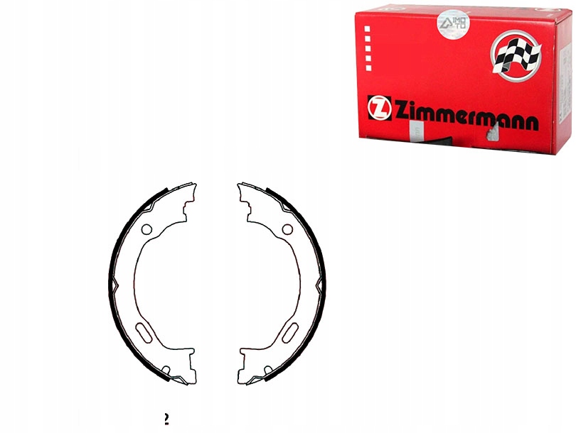 фото №1, Zimmermann гальмівні колодки гальмівні mercedes w163 ml-klas