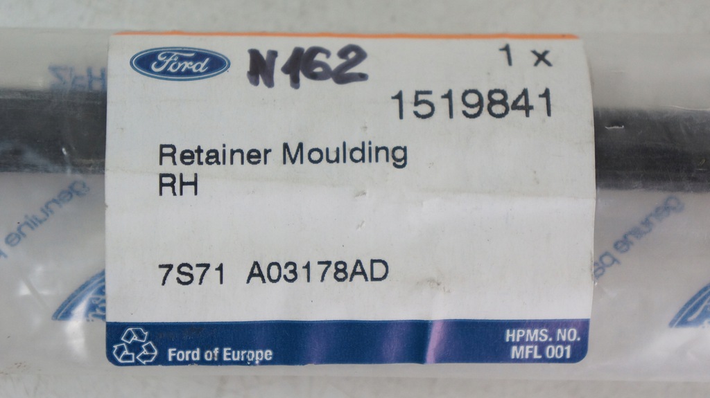 фото №13, Молдинг прокладка стекло перед правая mondeo 2007- 1519841 _ 7s71-a03178-ad