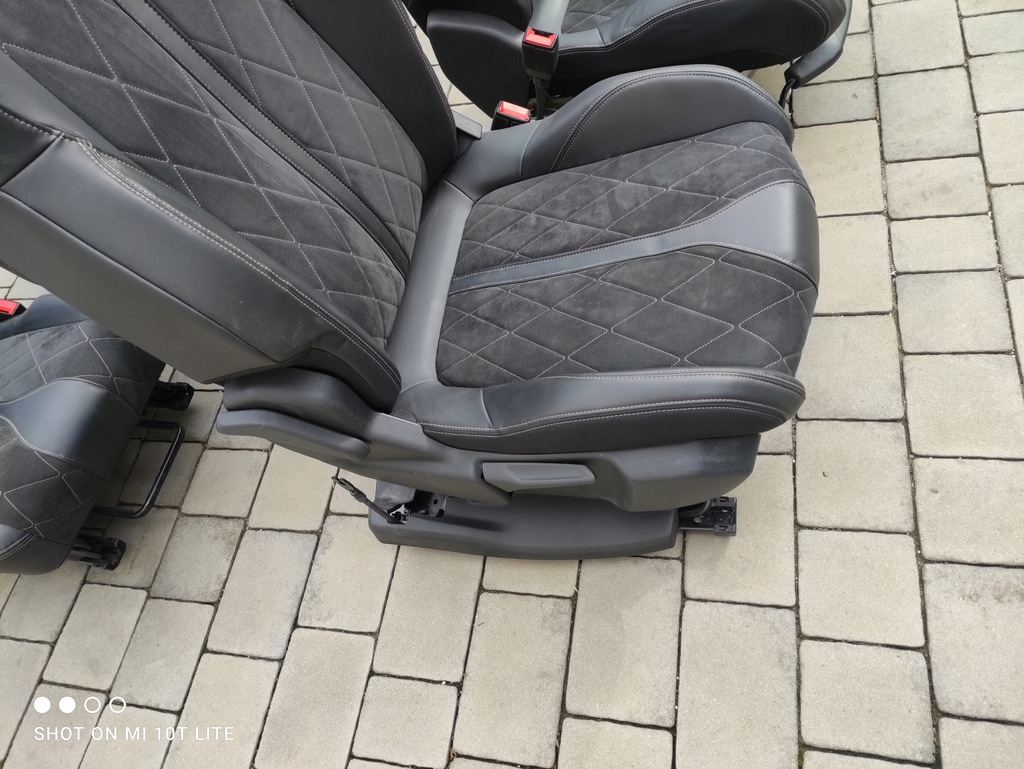 фото №12, Peugeot 5008 ii gt сидіння передні i середній шкіряний