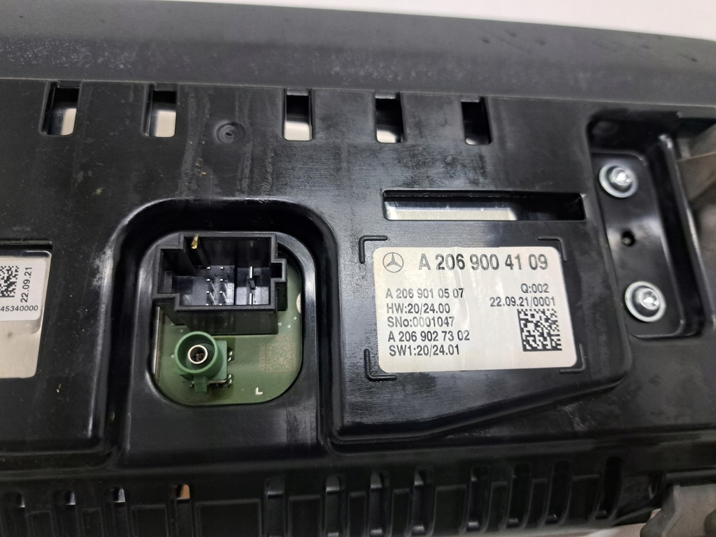 фото №5, Mercedes c klasa w206 счетчик панель дисплей lcd экран