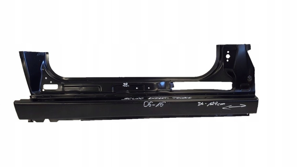 фото №1, Fiat scudo 2006-2016 поріг правий задня