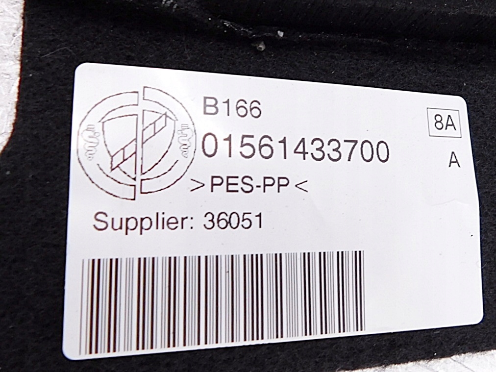 фото №4, Полиця обшивка підлога багажника - alfa romeo giulia