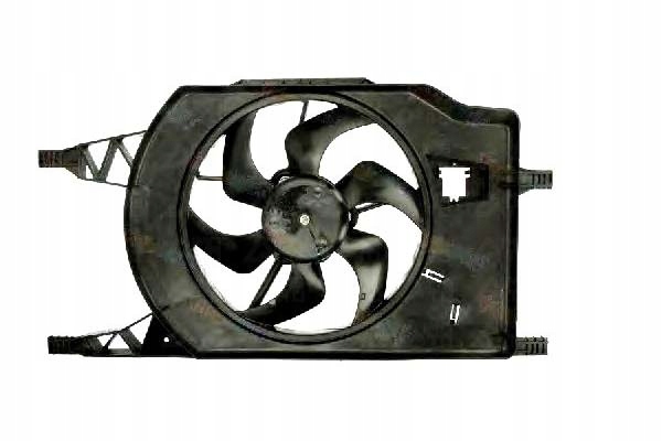 фото №2, Вентилятор радиатора с корпус renault clio ii l