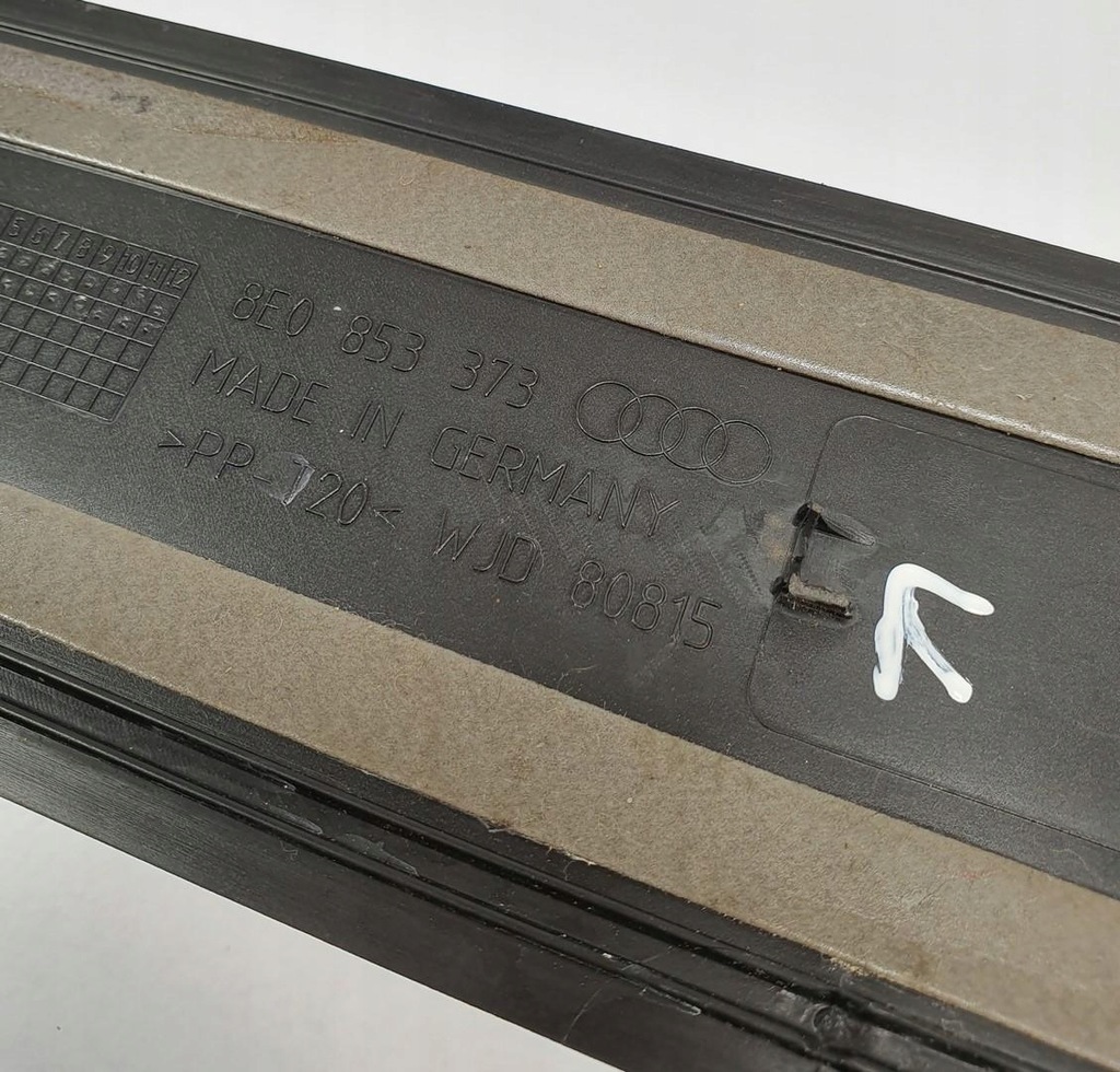 фото №6, Молдинг накладка порог левый перед audi a4 b6