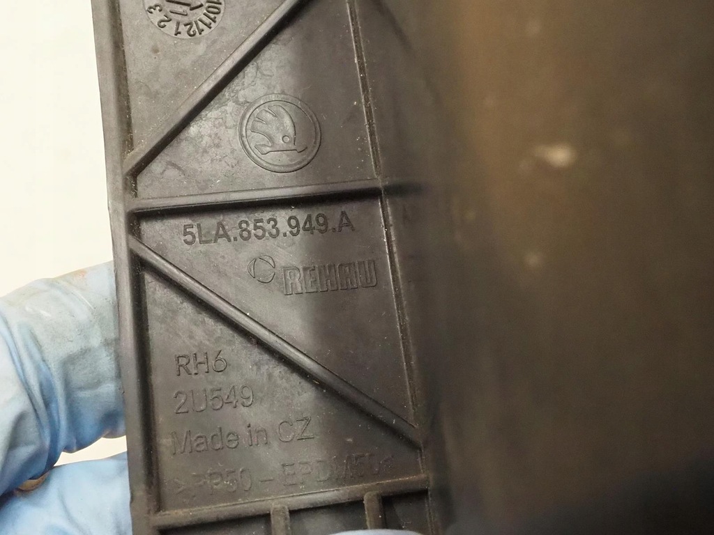 фото №13, Skoda enyaq 5la воздуховод воздуха бампера перед левый 5la853949a