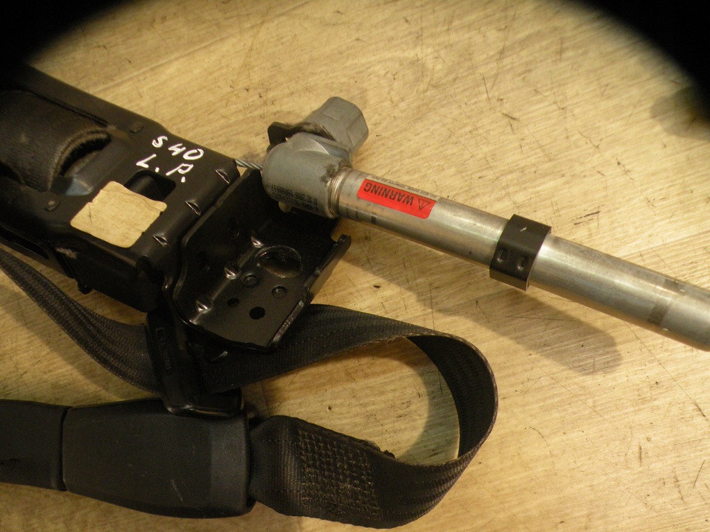 фото №6, Volvo s40 ii v50 04-12 pas безопасности + натяжитель левый перед eu