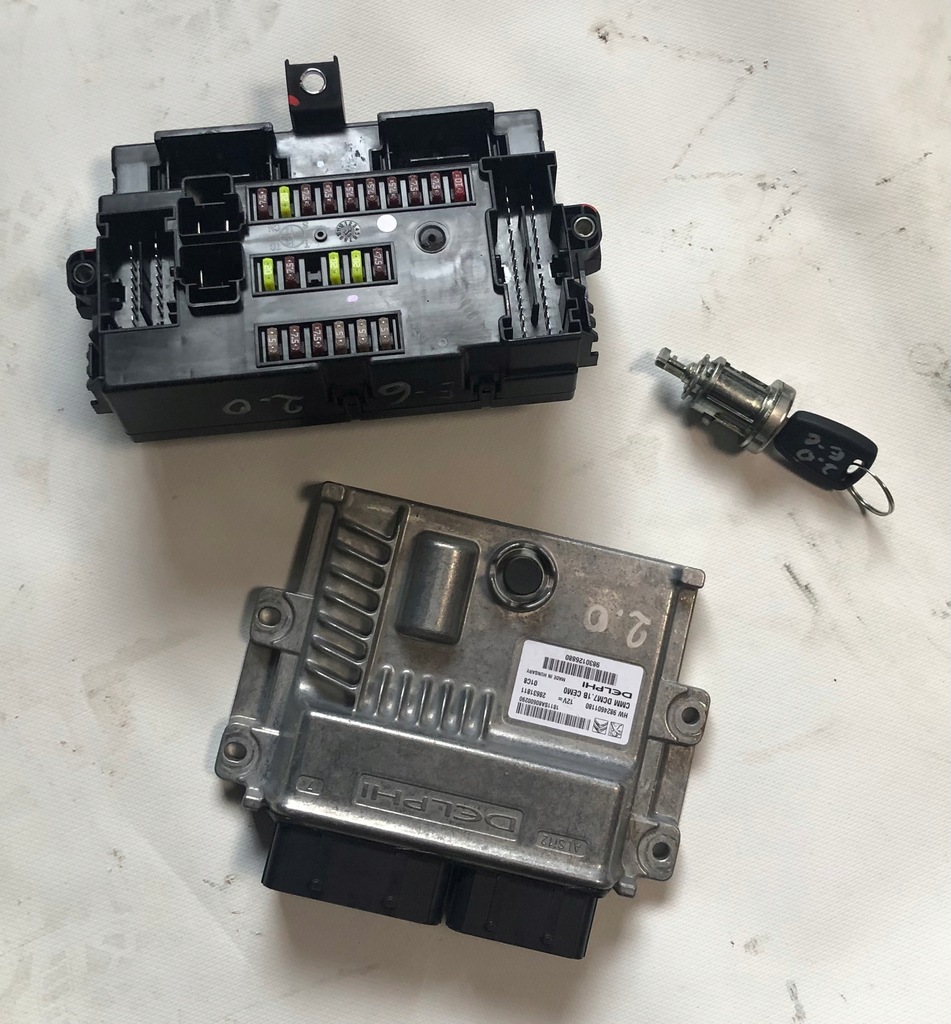 фото №1, Набор do запуск бортовой компьютер citroen jumper boxer