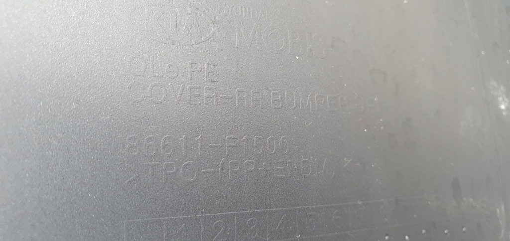 фото №14, Sportage iv lift 2018- бампер задняя orygina d049