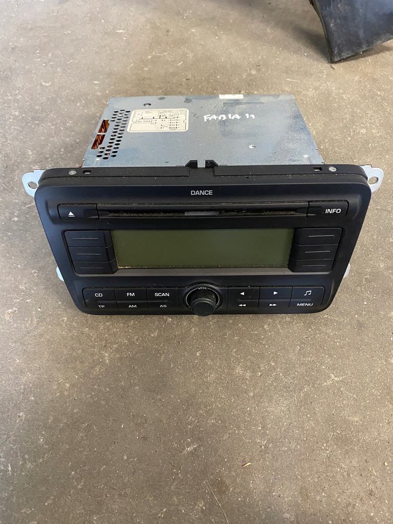 фото №1, Радіо dance skoda fabia ii