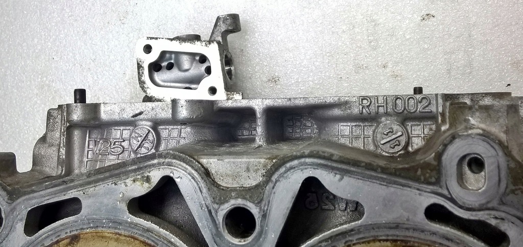 фото №12, Subaru wrx sti 2.5t ej25 ej257 w25 002 права головка двигуна оригінальний номер