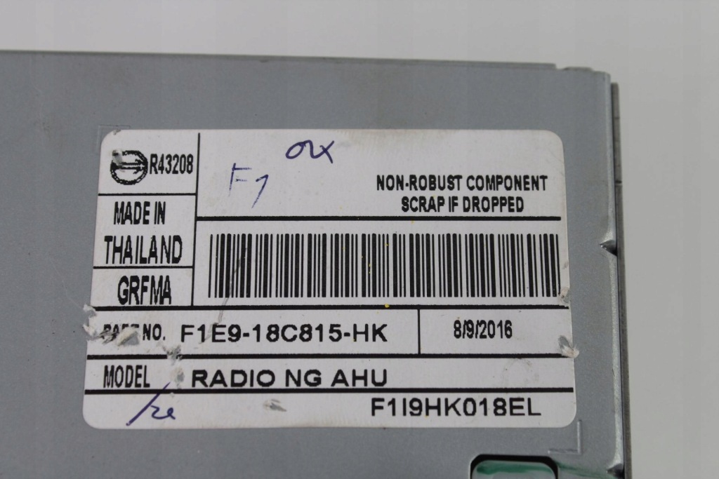 фото №3, Радіо програвач cd ford ecosport ii 12-17r