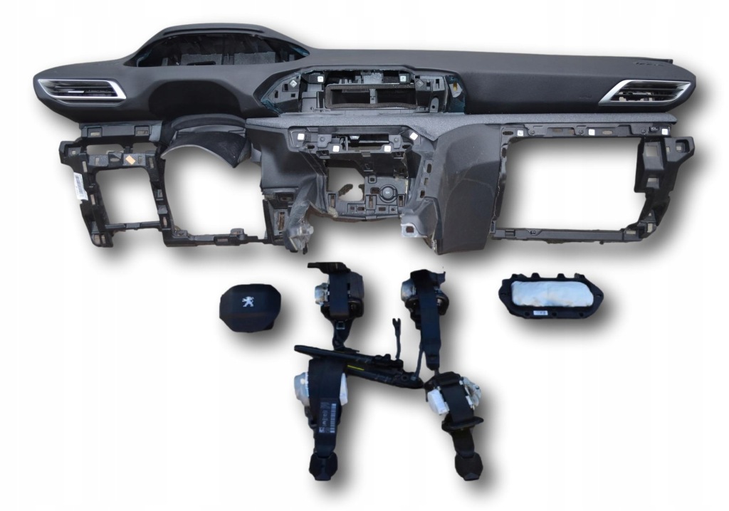 фото №1, Peugeot 5008 ii 2 приборная панель консоль подушка безопасности