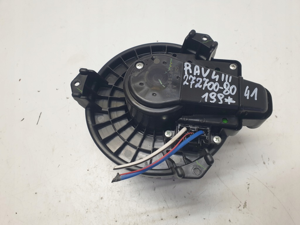 фото №1, Toyota оригінальний номер 272700-8041 вентилятор обдув