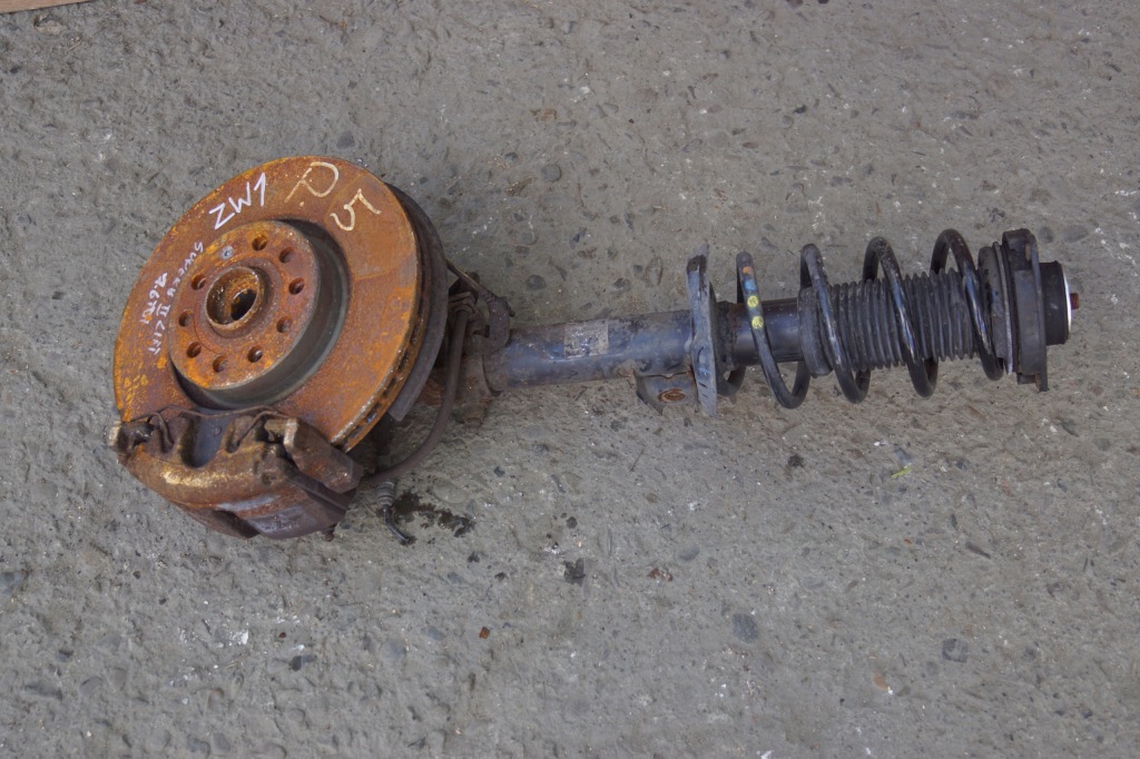 фото №4, Поворотний кулак правий перед skoda superb ii lift 1.6 tdi