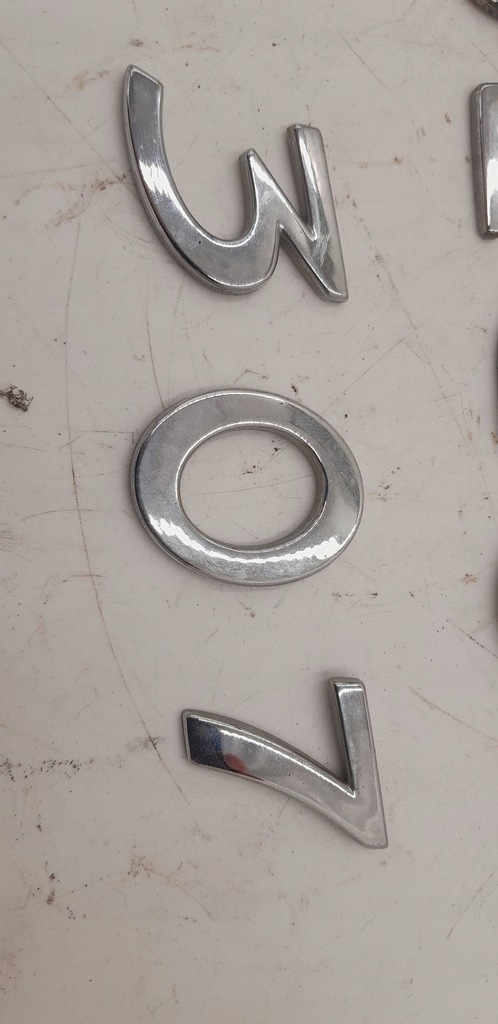 фото №6, Значок емблема літери na задня кришка peugeot 307 hdi