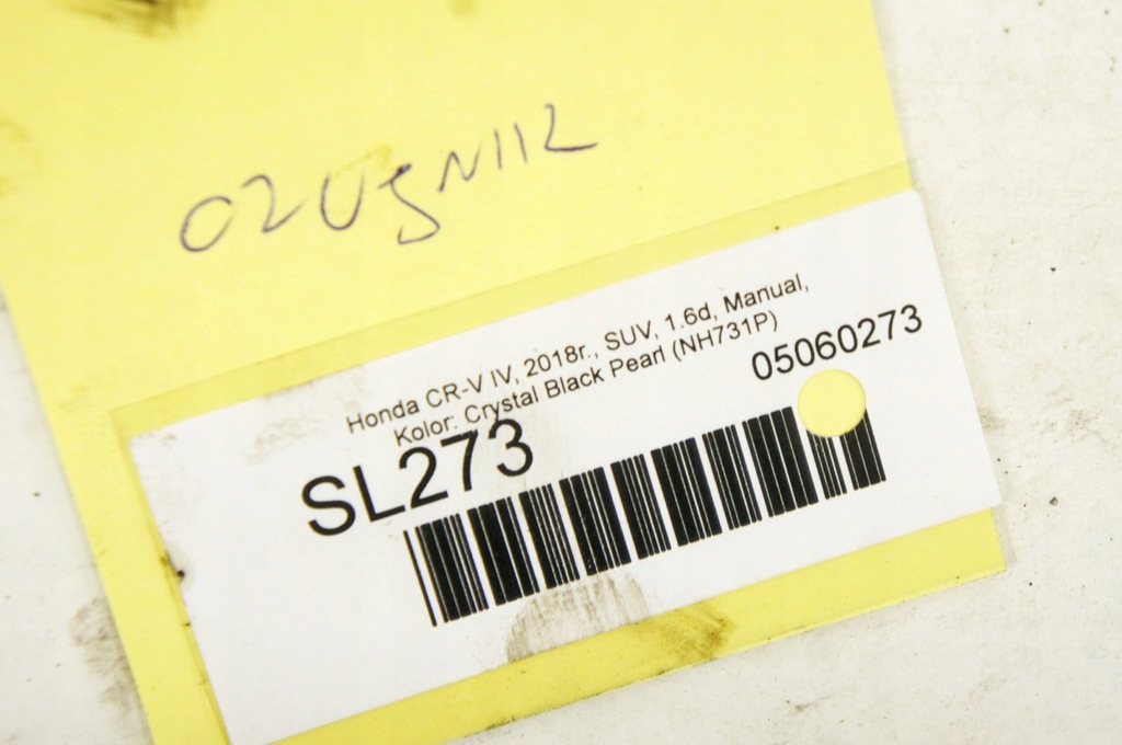 фото №6, Sl273 honda cr-v iv 1.6d датчик положение вала j5t33372